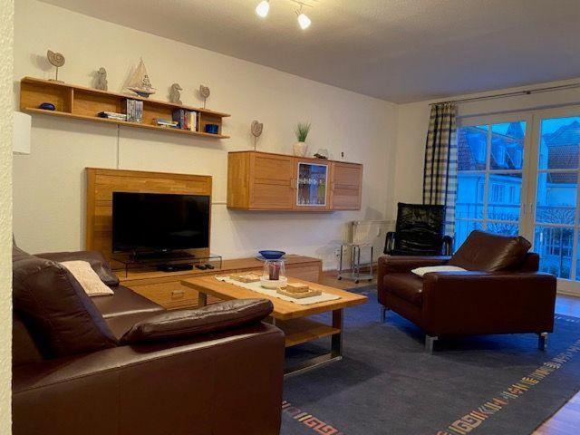 Haus-Olymp-Apartement-01-Kuehlungsborn-Nur-50-M-Bis-Zum-Strand-Ca-50-M2-2-Raeume-Sehr-Gepflegt Dış mekan fotoğraf