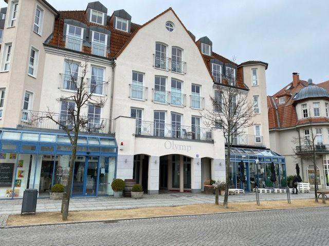 Haus-Olymp-Apartement-01-Kuehlungsborn-Nur-50-M-Bis-Zum-Strand-Ca-50-M2-2-Raeume-Sehr-Gepflegt Dış mekan fotoğraf